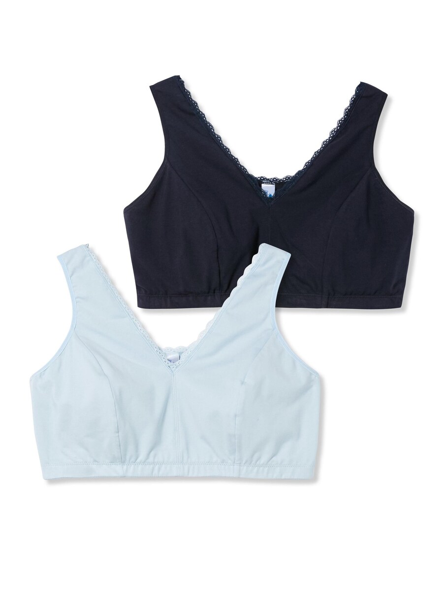 

Бюстгальтер без косточек SHEEGO, цвет Night blue/Light blue
