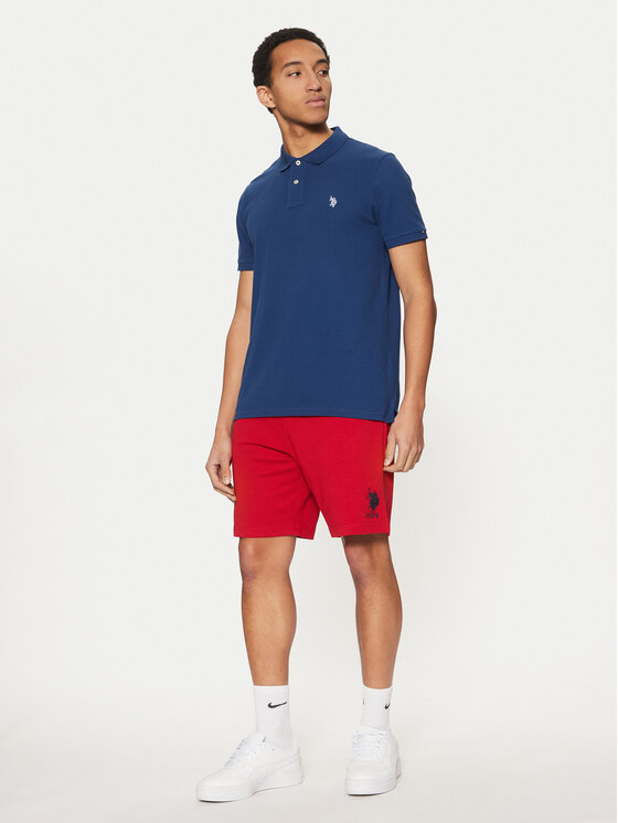 Спортивные шорты обычного кроя MUP3355 U.S. Polo Assn., красный — фото 2