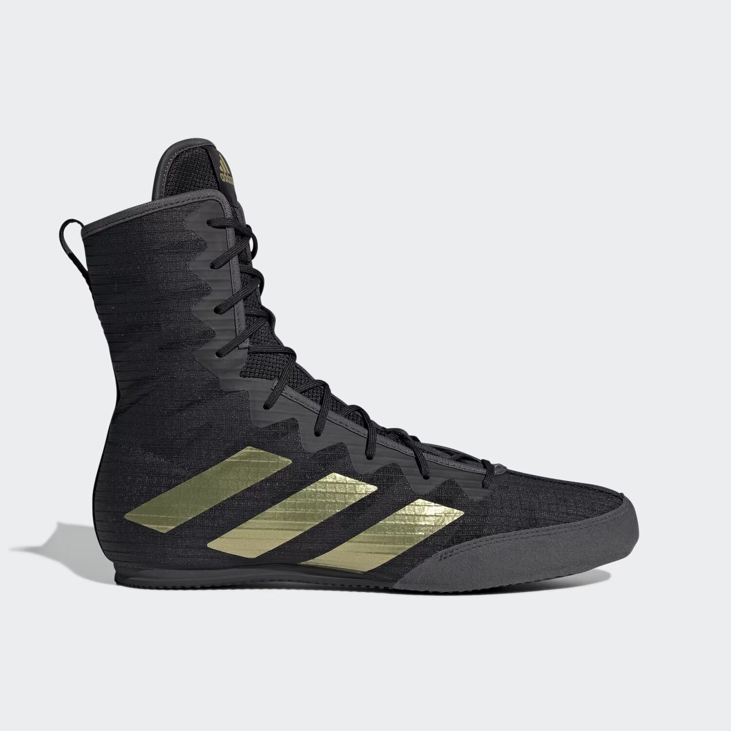 

Кроссовки Box Hog 4 Adidas, цвет Core Black/Gold Metallic/Grey Six