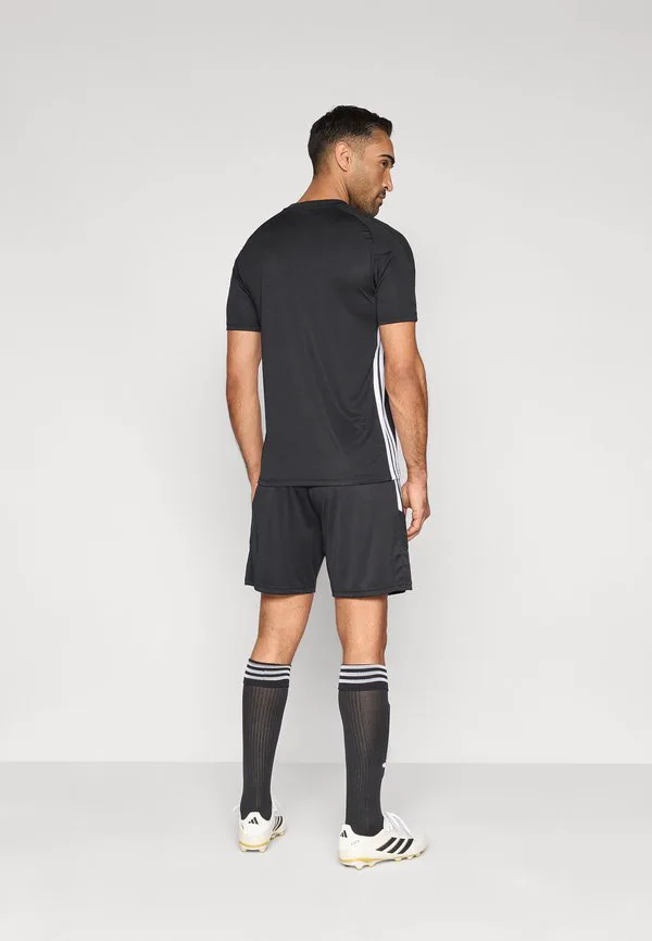 Шорты tiro 26 essentials, спортивные шорты Adidas Performance, Black/White — фото 3