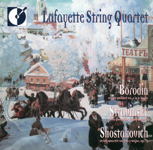 

CD диск Lafayette String Qaurtet: QT STR 2/3/Three Pieces for STR QT
