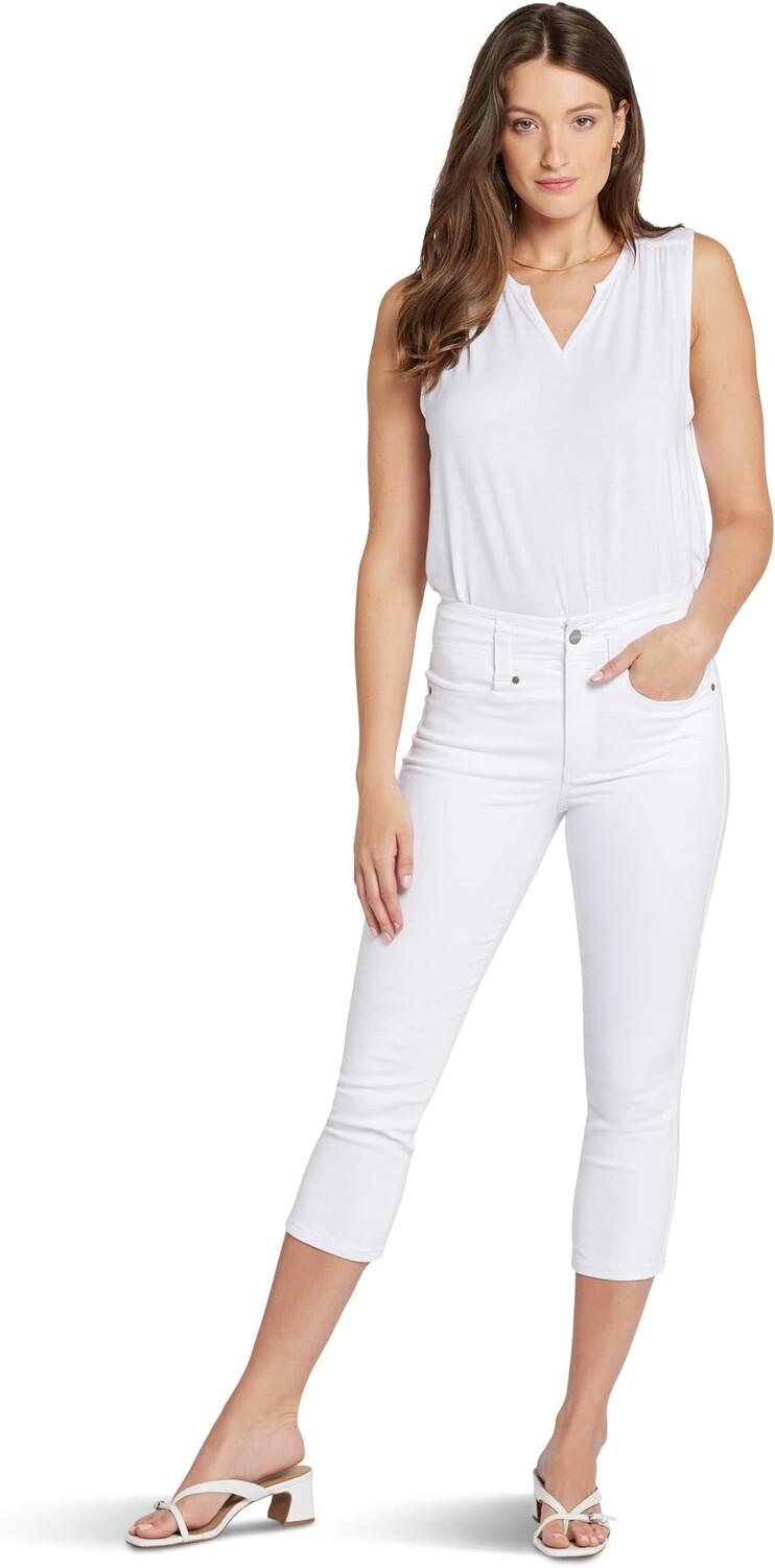 

Джинсы NYDJ Petite High Rise Ami Skinny Capri Jeans, цвет Optic White