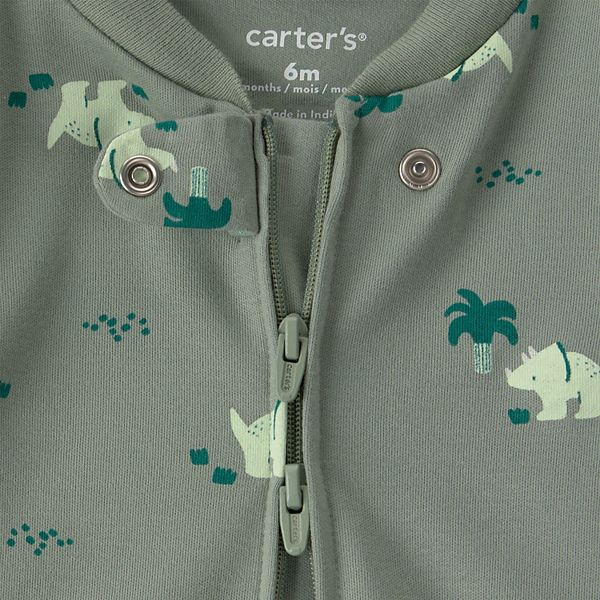 Пижама для мальчика с динозаврами и двусторонней молнией Carter'S — фото 2