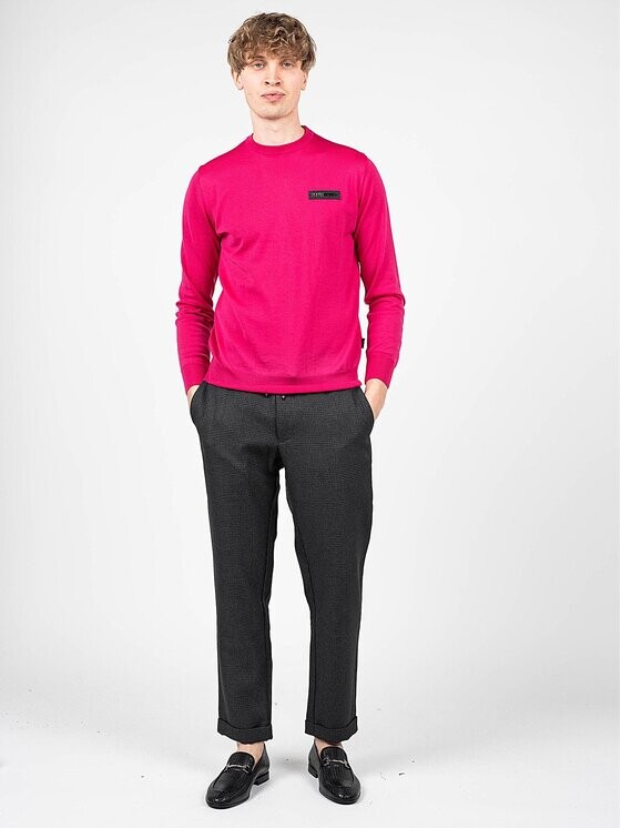 

Брюки из ткани regular fit Tommy Hilfiger, серый