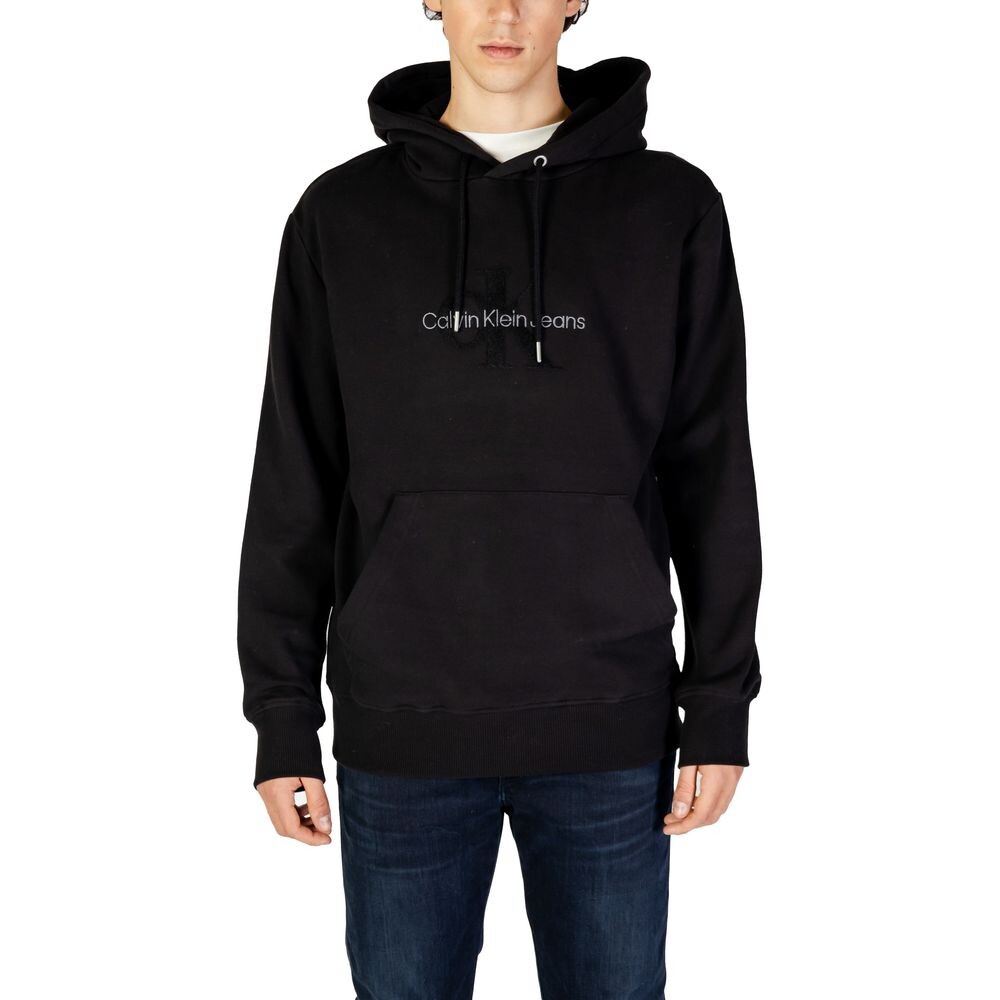 

Черный хлопковый свитер Calvin Klein Jeans