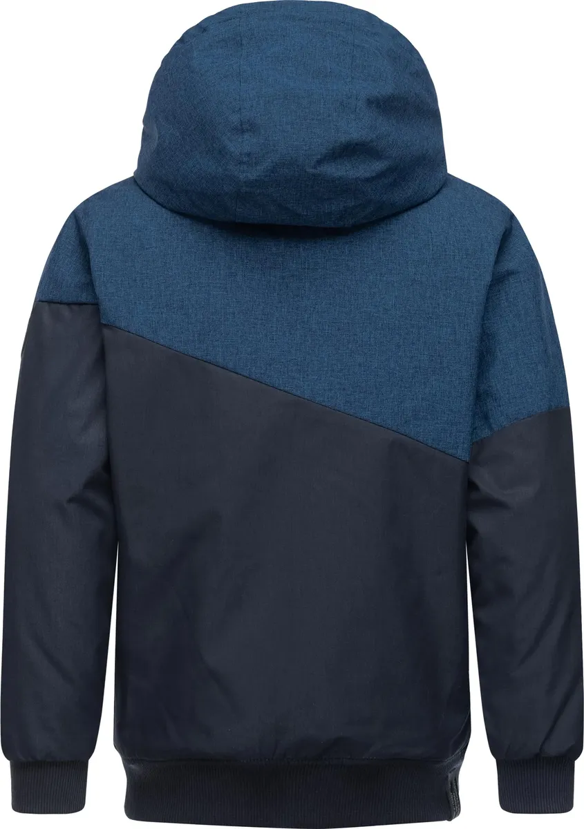 Зимняя куртка Ragwear "Jowell", с капюшоном, спортивная зимняя куртка для активного отдыха с капюшоном, цвет морской волны — фото 3