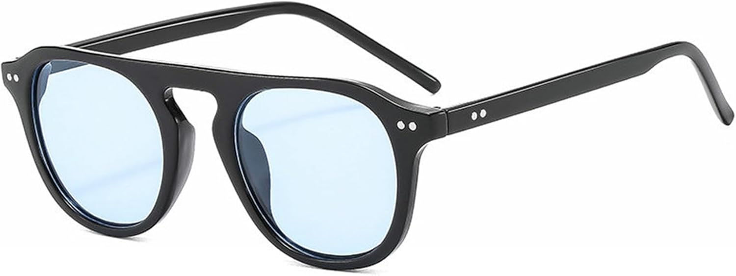 

Солнцезащитные очки Willochra Retro Oval Rivets для мужчин, модные, зеленые, желтые, в стиле панк, с защитой от УФ-излучения UV400, трендовые женские солнцезащитные очки-пилот, C7