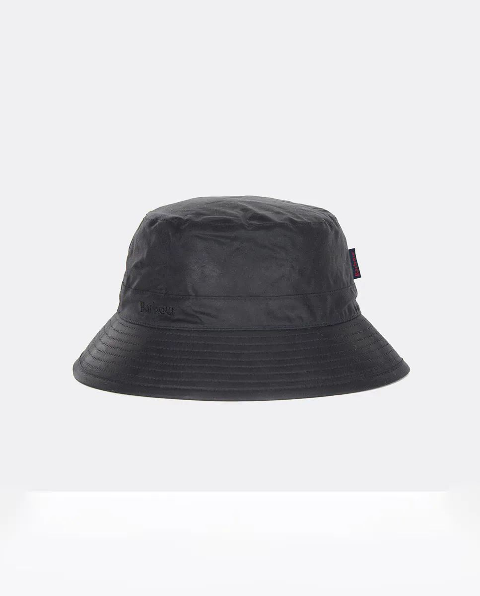 

Вощеный дождевик с резьбой Barbour, синий