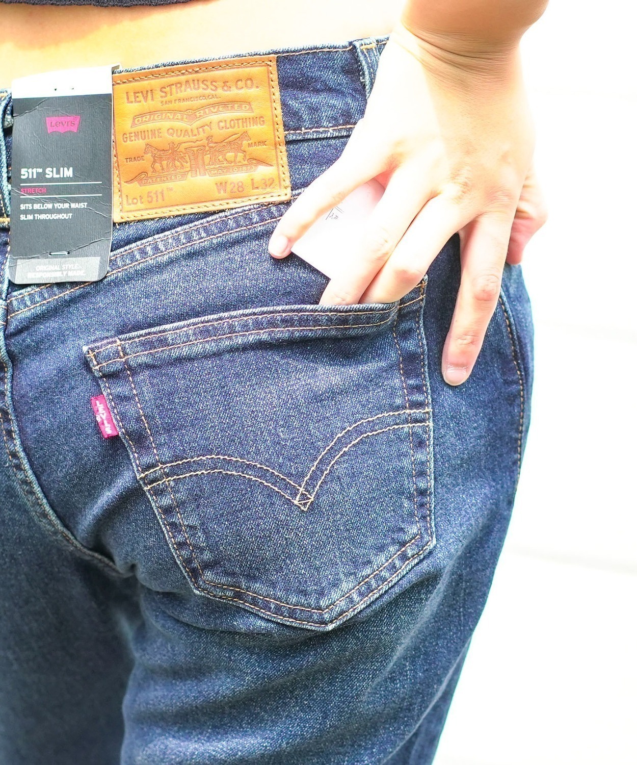[LEVI'S] 511 Slim Straight Tannin Jeans