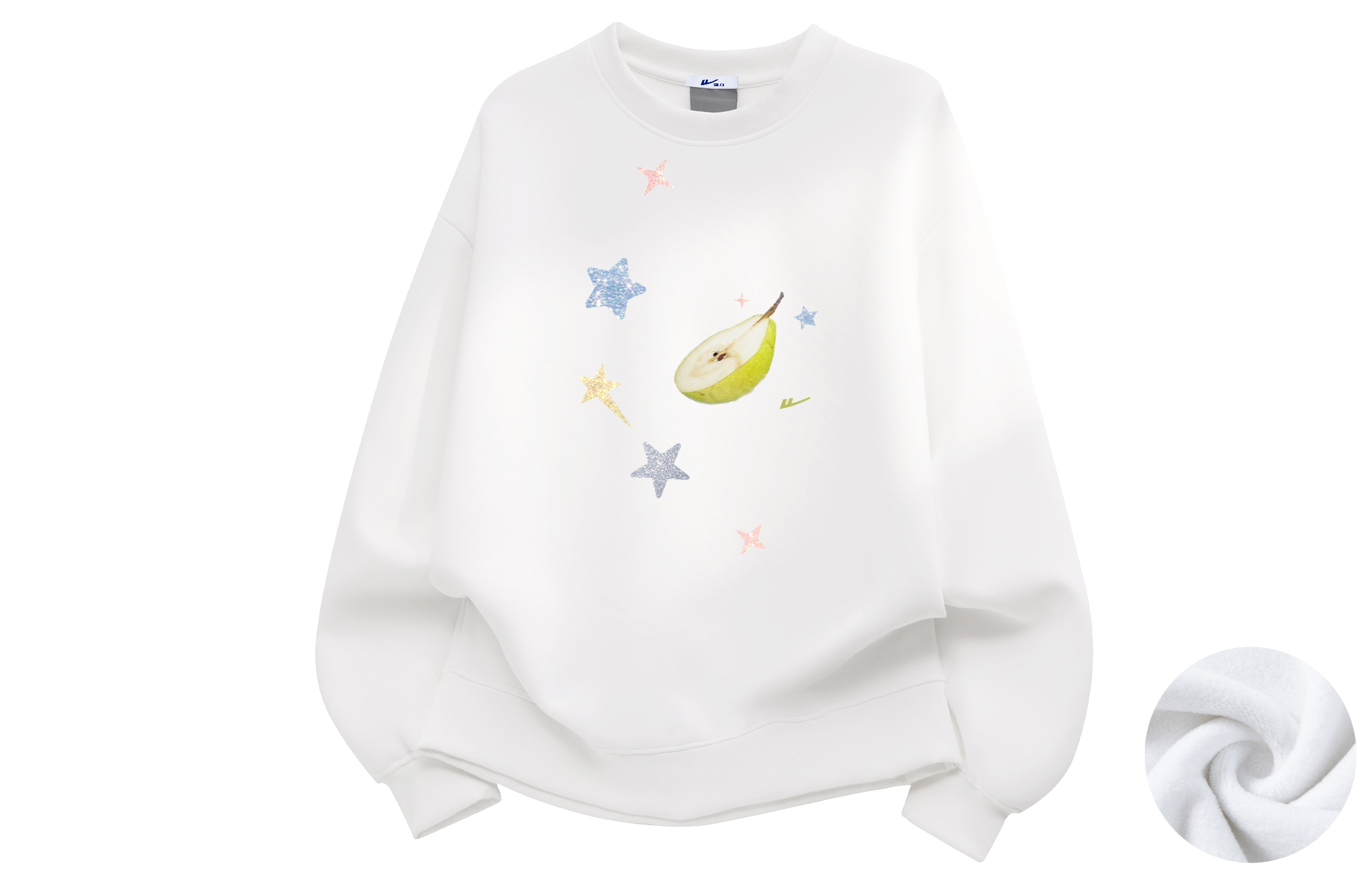 

Толстовка Unisex Hooded Moderate Heavyweight WARRIOR, белый[thickened and fleece-lined]