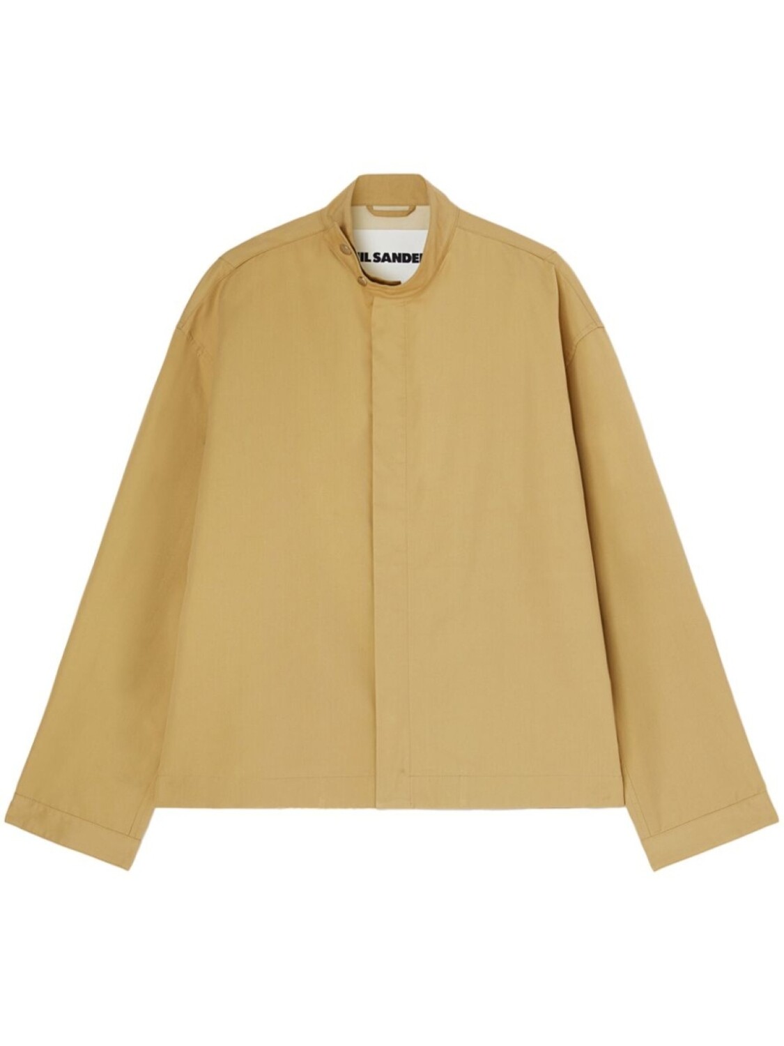 

Jil Sander куртка с потайной застежкой, желтый