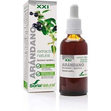 

Xxi Экстракт клюквы 50 мл, Soria Natural