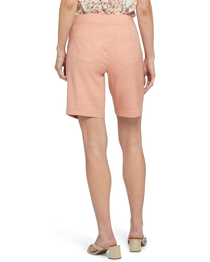 

Шорты NYDJ Modern Bermuda Shorts in Stretch Linen Twill, цвет Soulmate