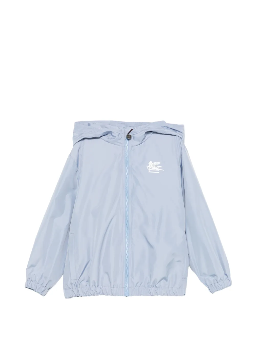 

Худи с графическим принтом Etro Kids, синий