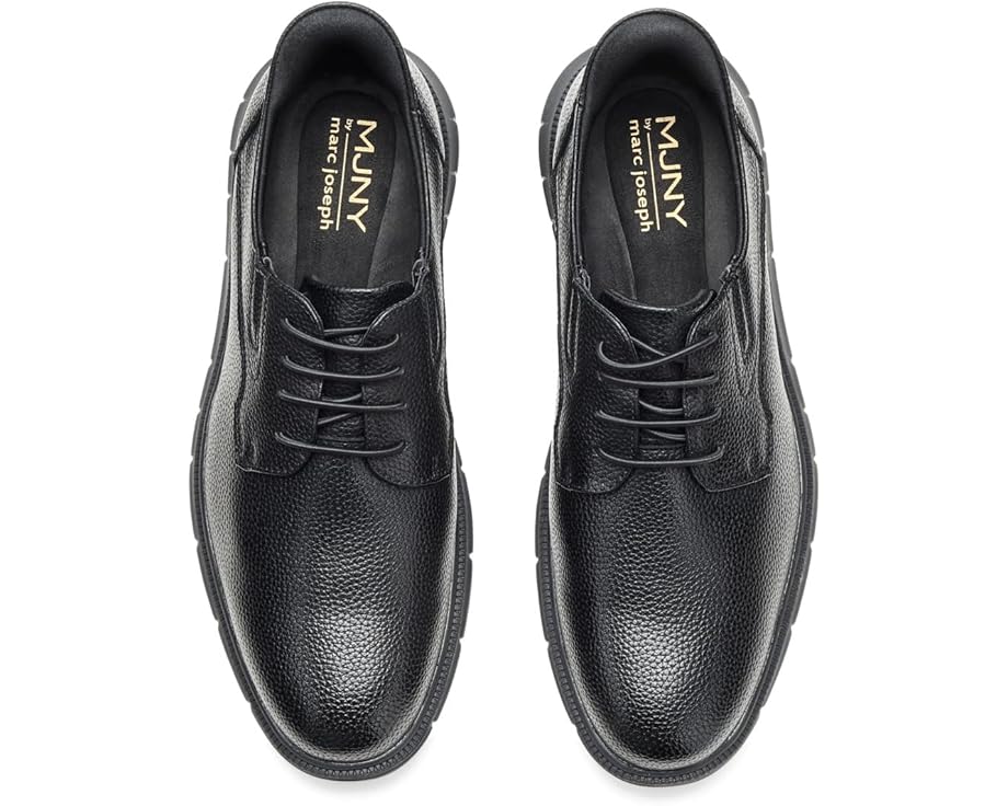 Мужские оксфорды Marc Joseph New York Cloud Street (Hands Free Technology), Black Grainy Leather/Black Sole — фото 2
