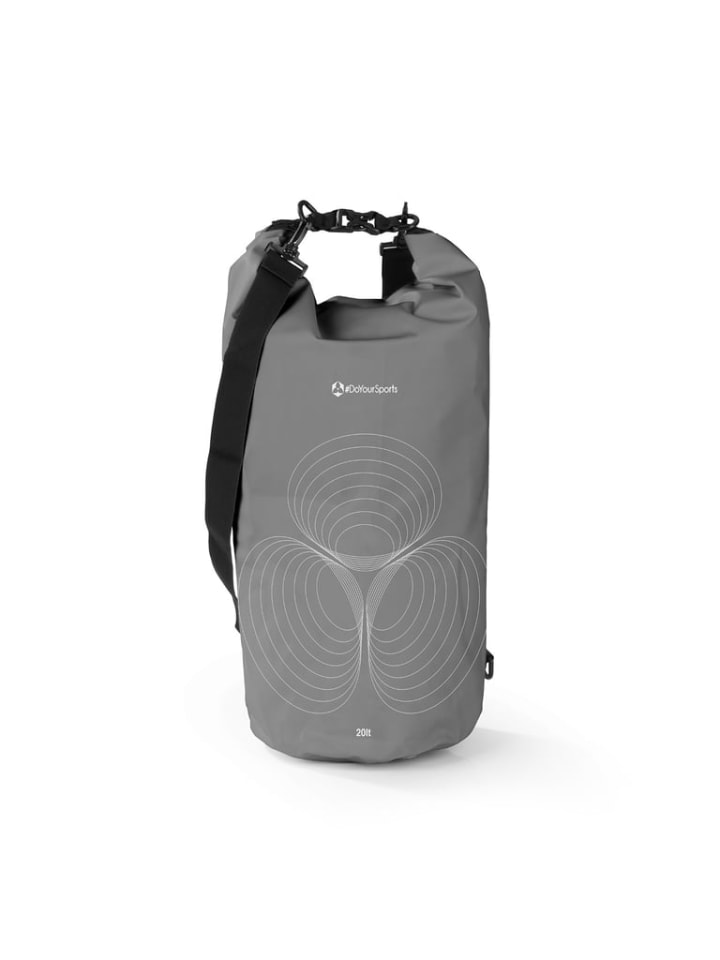 

Водонепроницаемая сумка из ПВХ для кемпинга и водных видов спорта - 20 л - серая #DoYourSports