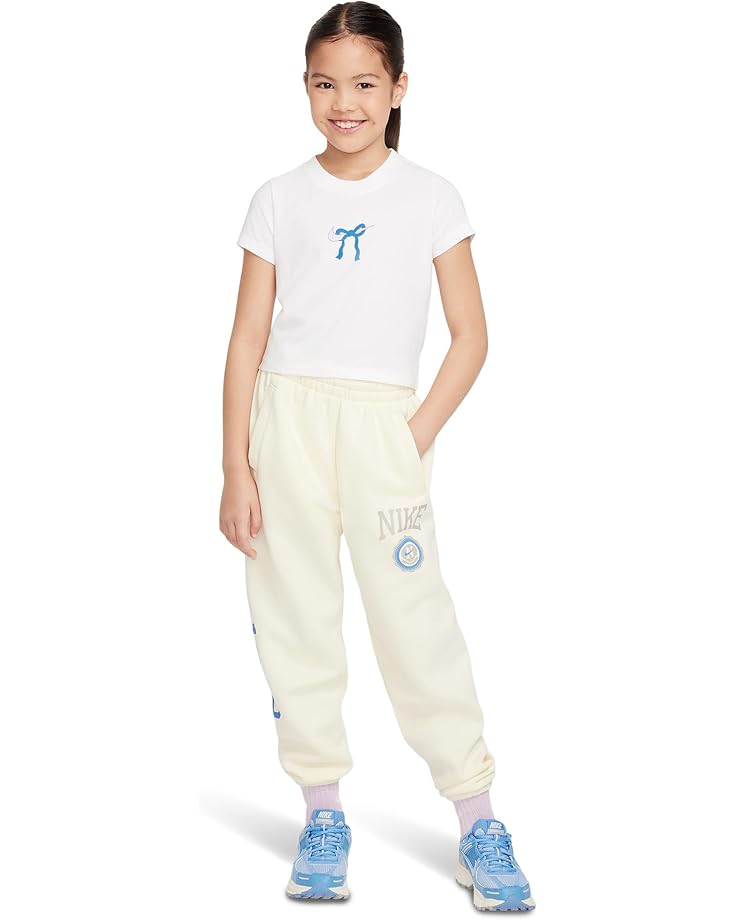 Футболка Nike Kids Swoosh Ribbon T-Shirt, белый — фото 4