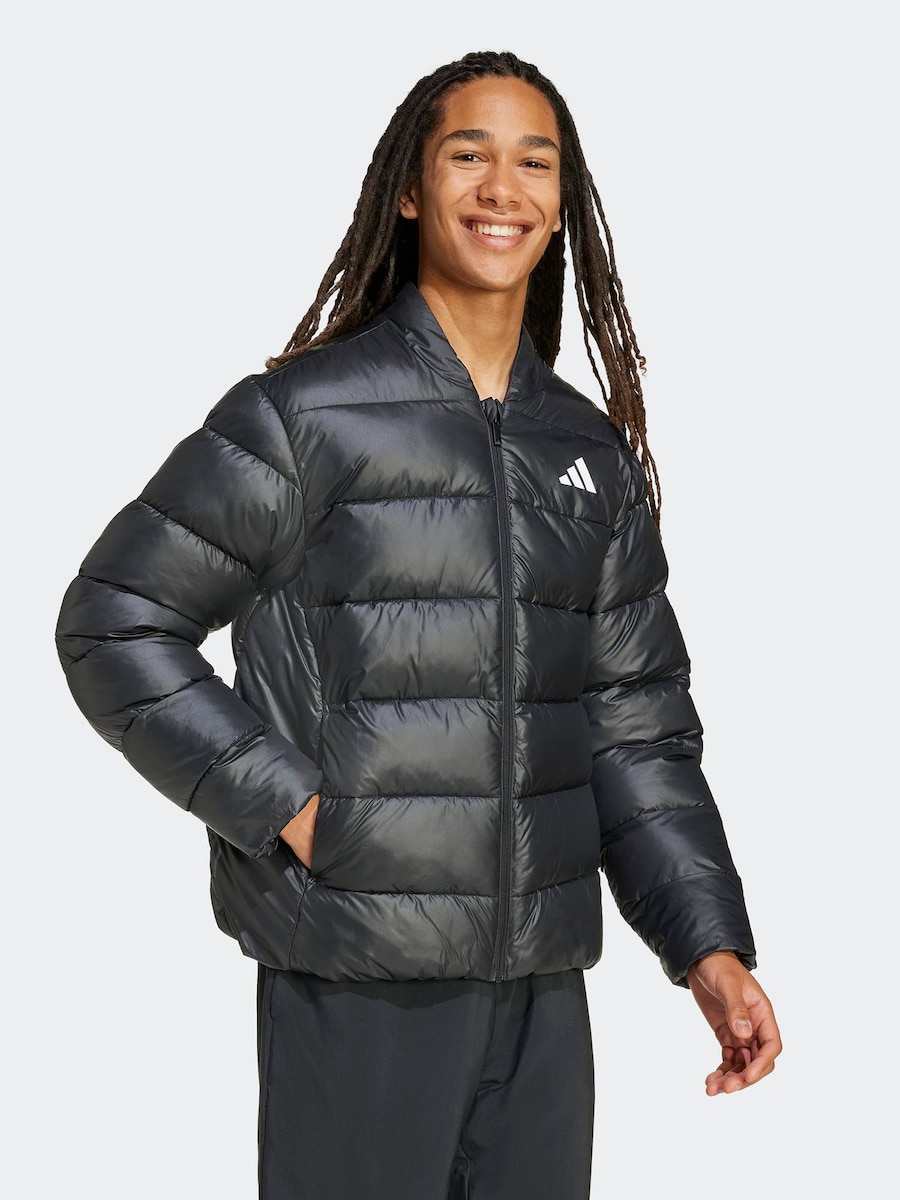 Спортивная куртка ADIDAS SPORTSWEAR Essentials, черный — фото 2