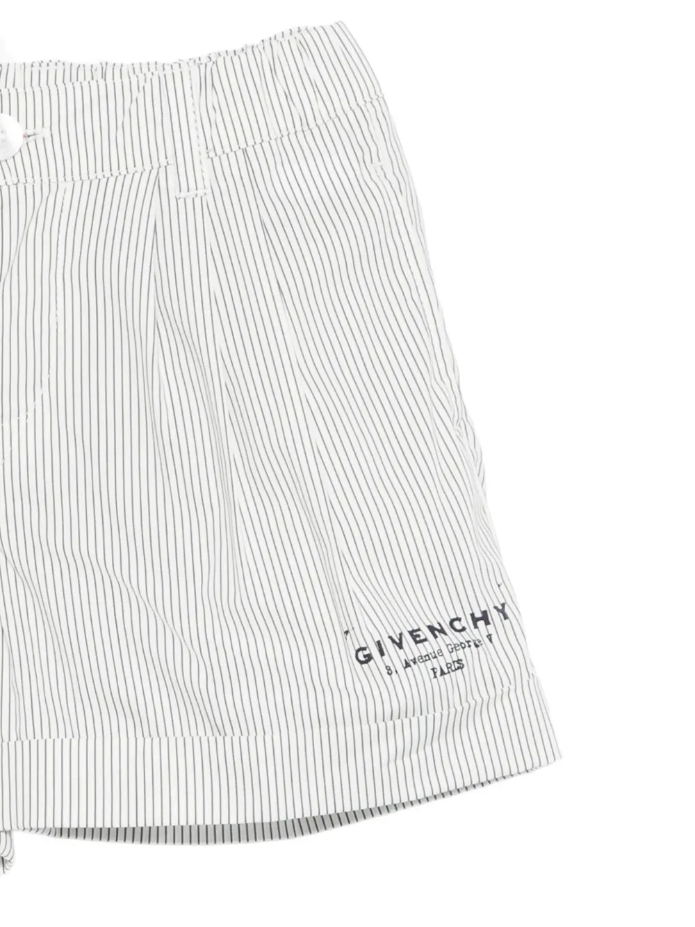 Полосатый комплект из двух предметов Givenchy Kids, белый — фото 3