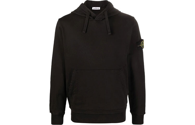 

STONE ISLAND Мужская толстовка, цвет Black