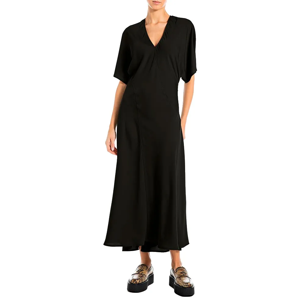 

Платье Replay W9211.000.85360 short sleeve midi, черный