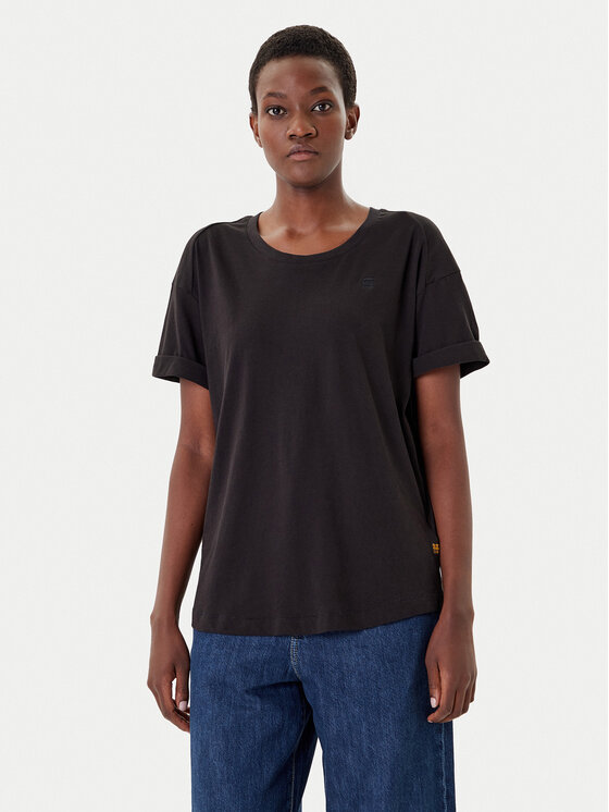 

Футболка loose fit Rolled Up D24524-4107 G-Star Raw, чёрный