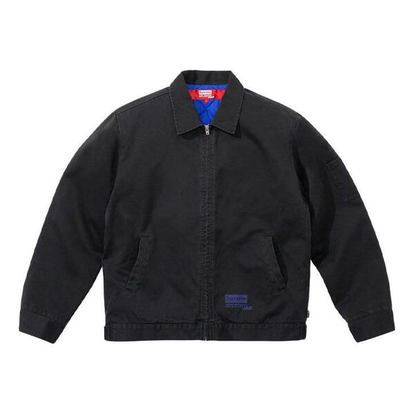 

Куртка x junya watanabe comme des garons man printed work jacket 'black navy' Supreme, черный