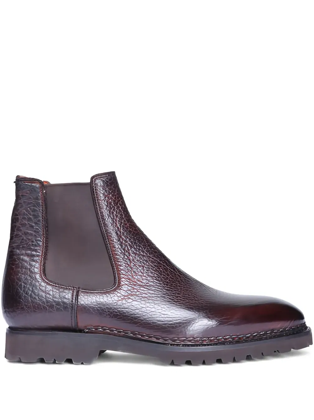 Кожаные ботинки челси Bontoni, коричневый