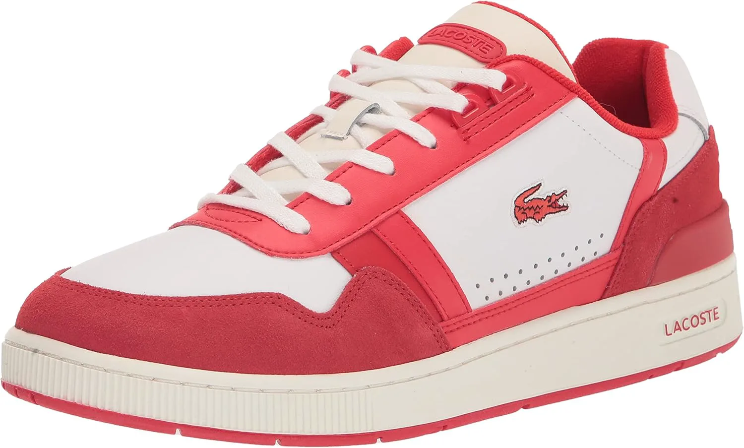 

Мужские кроссовки Lacoste T-Clip, белый/красный