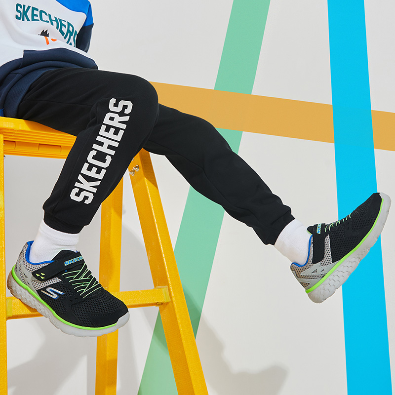 Детские кроссовки Skechers Kids, обувь+охлаждающие нарукавники (бесплатный подарок) — фото 3