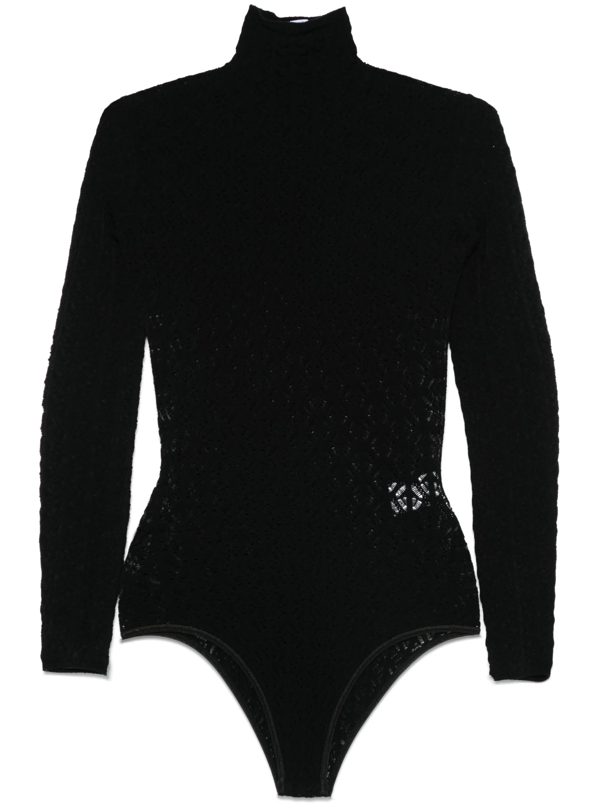 

Кружевное боди Alaïa, черный