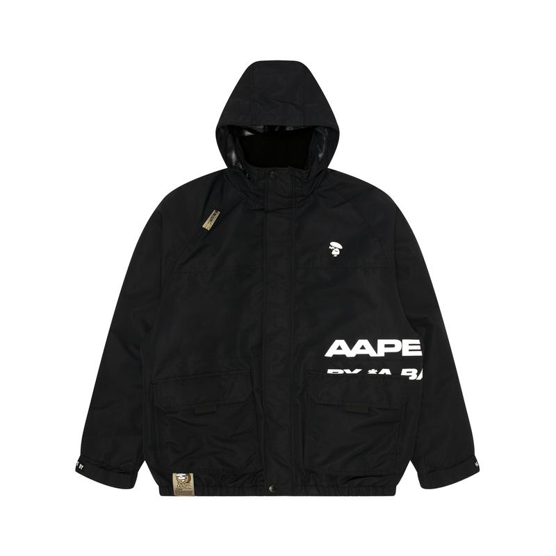

Куртка мужская Aape, черная BKX, Черный, Куртка мужская Aape, черная BKX