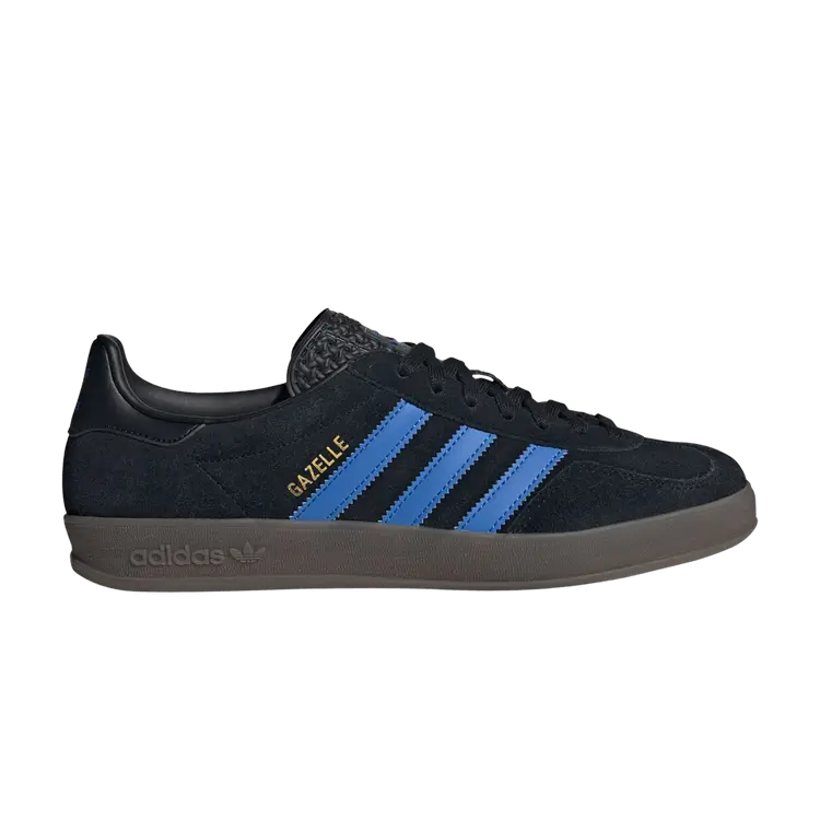 

Кроссовки adidas Gazelle Indoor 'Black Blue Gum', черный
