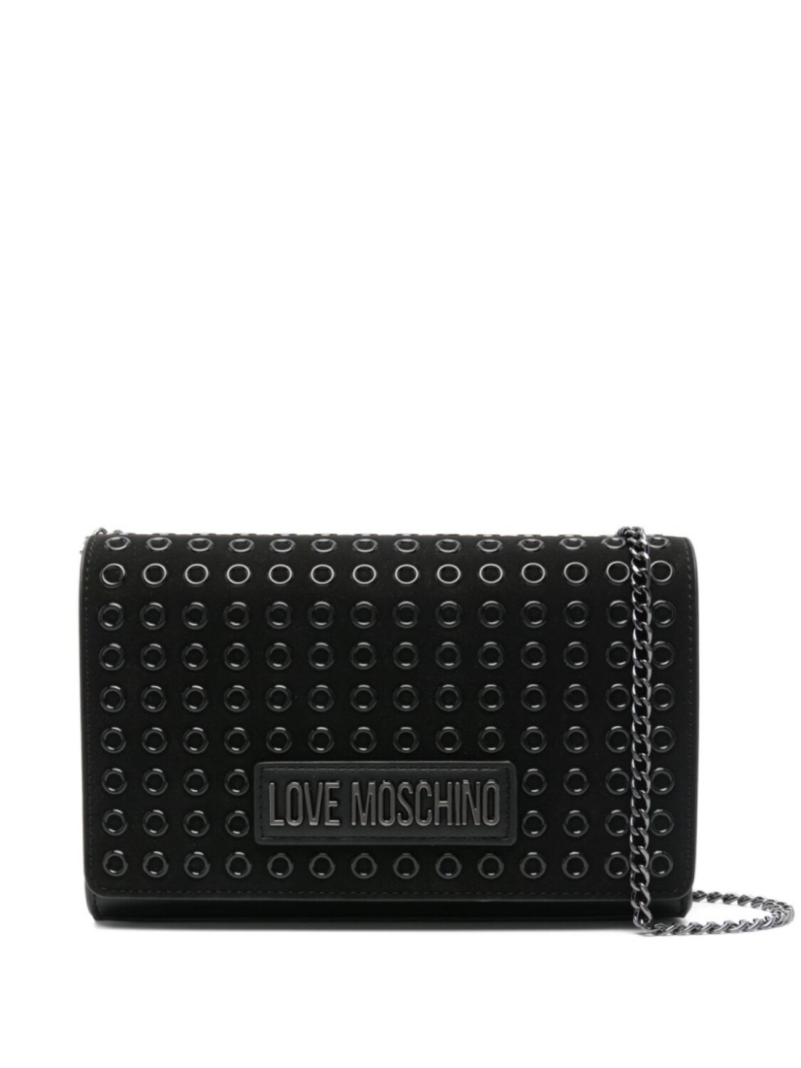 

Сумка кросс-боди Love Moschino с заклепками, черный