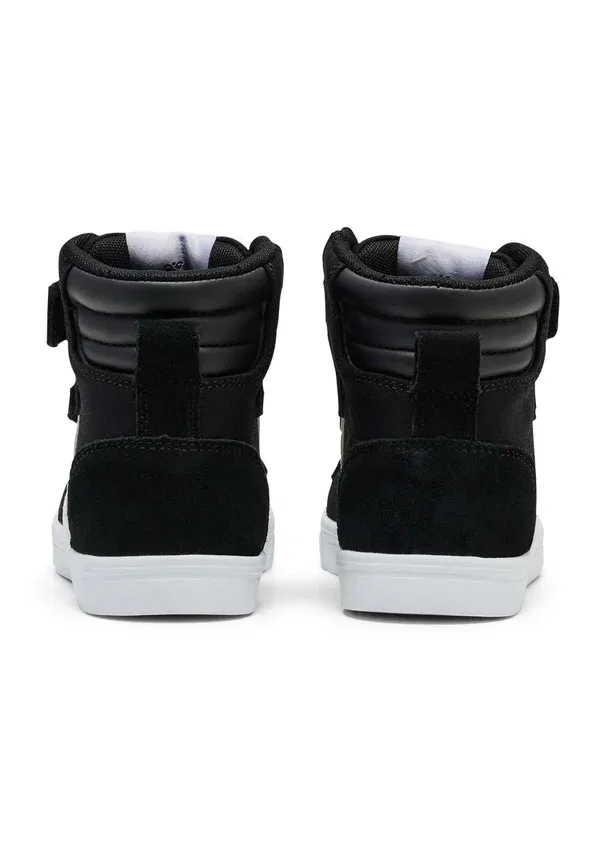 Кроссовки высокие Hummel Slimmer Stadil High Jr, черный — фото 3