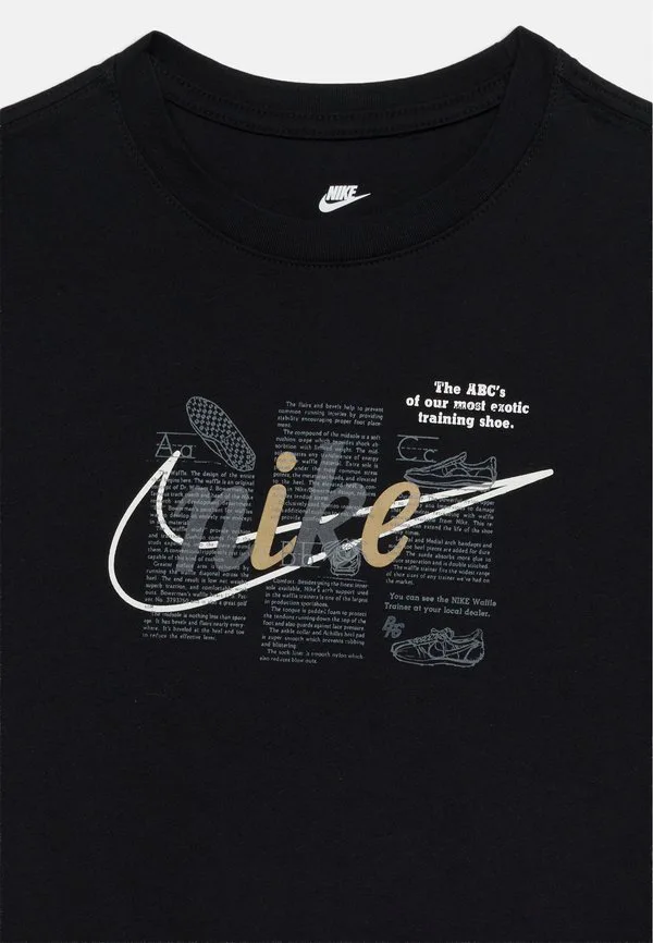 Футболка унисекс с принтом от tee club Nike Sportswear, Black — фото 4