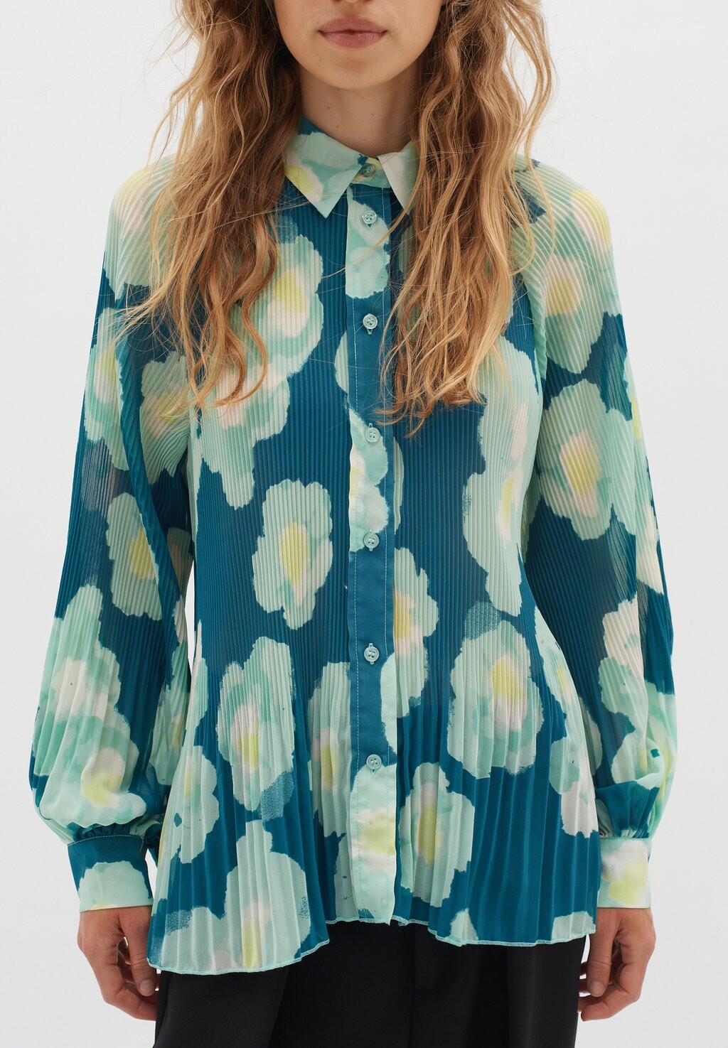 

Блузка-рубашка HENDRAIW InWear, цвет green poetic flower