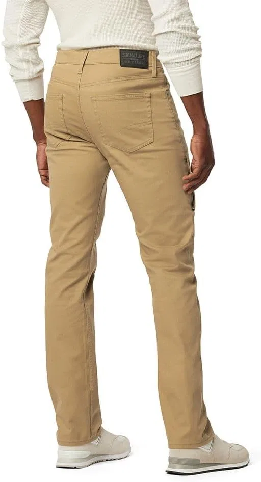 Джинсы Slim Straight Fit Levi Strauss Signature Gold, американский хаки — фото 3
