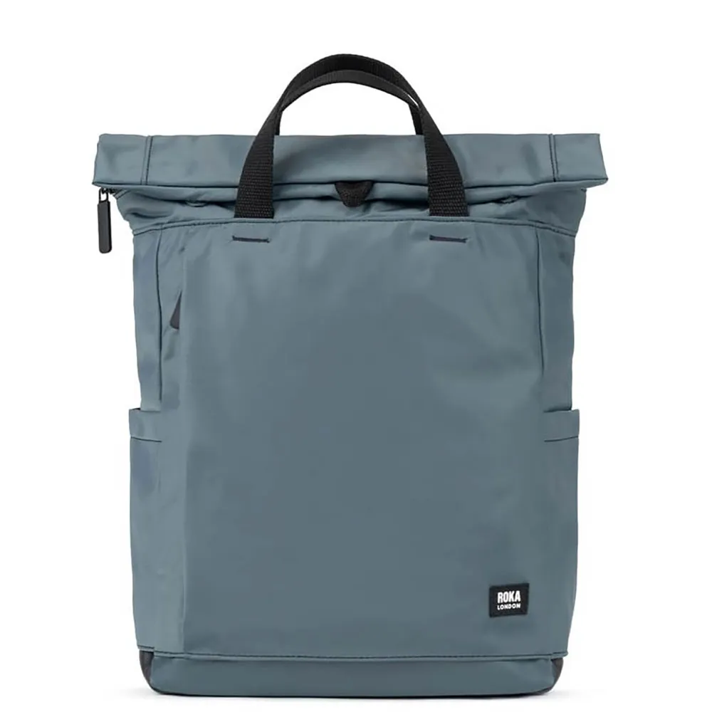 

Рюкзак Roka London Camden из переработанного нейлона, 15 л, серый