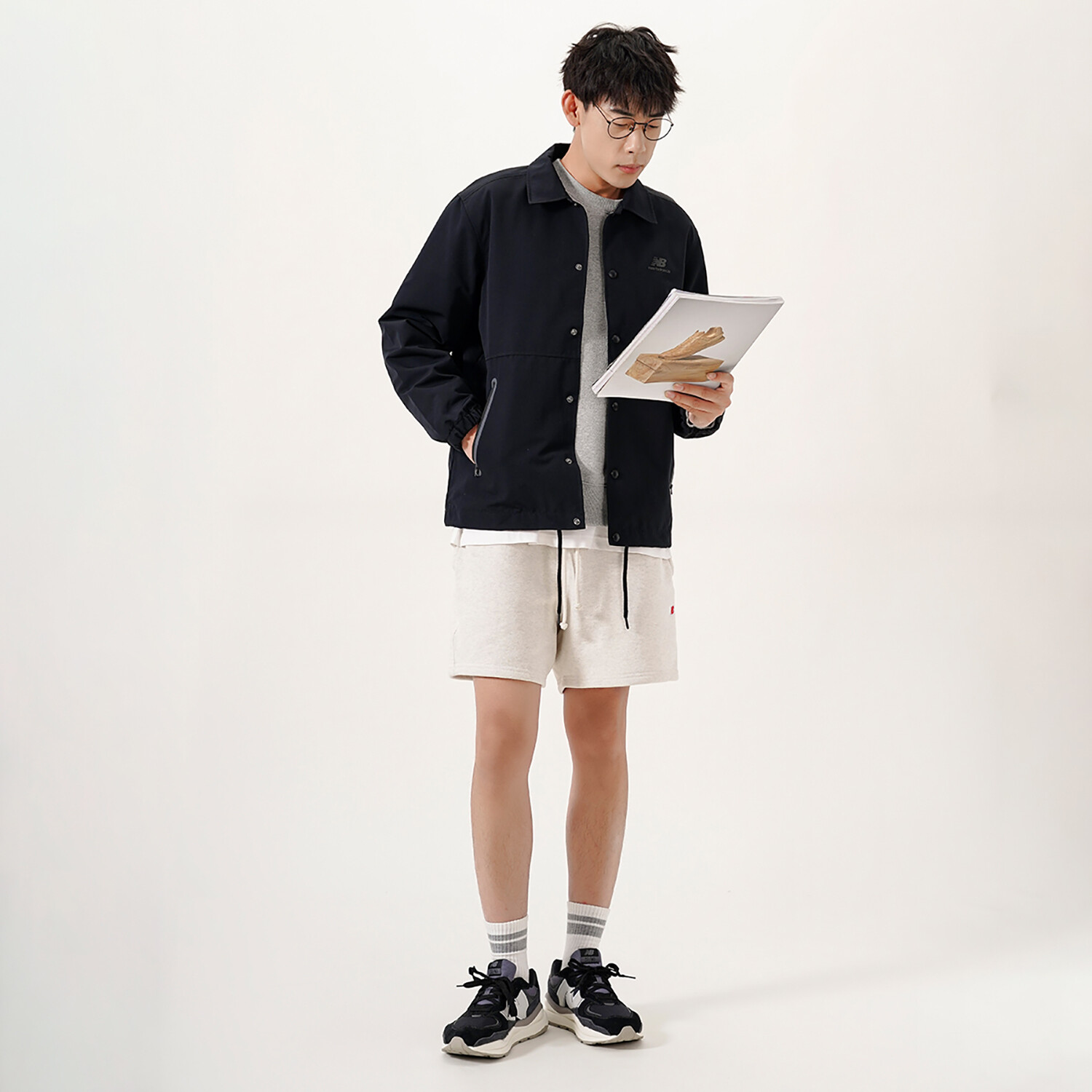 

Куртка унисекс New Balance, цвет Black