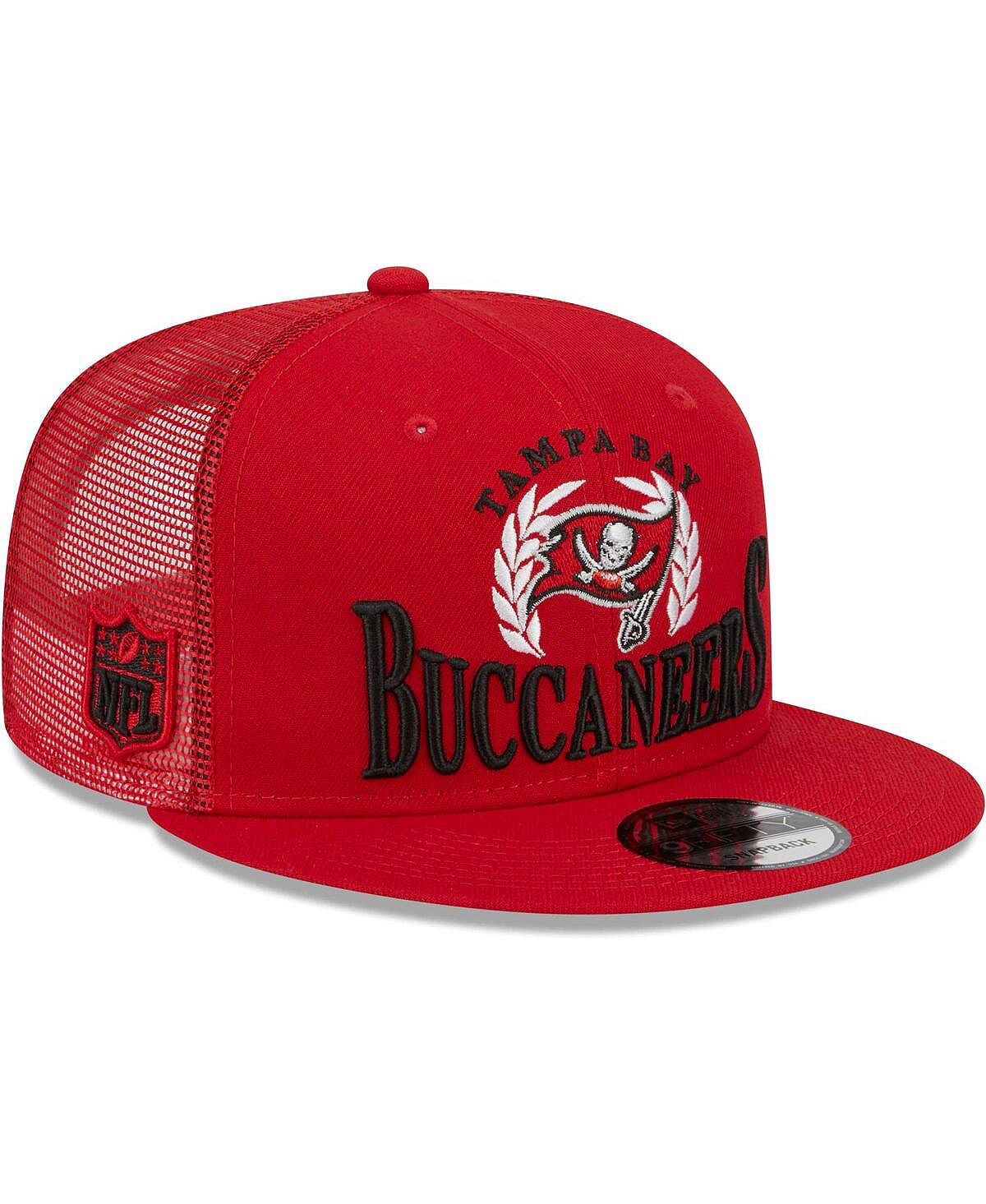 

Мужская красная бейсболка Tampa Bay Buccaneers Collegiate Trucker 9FIFTY Snapback New Era