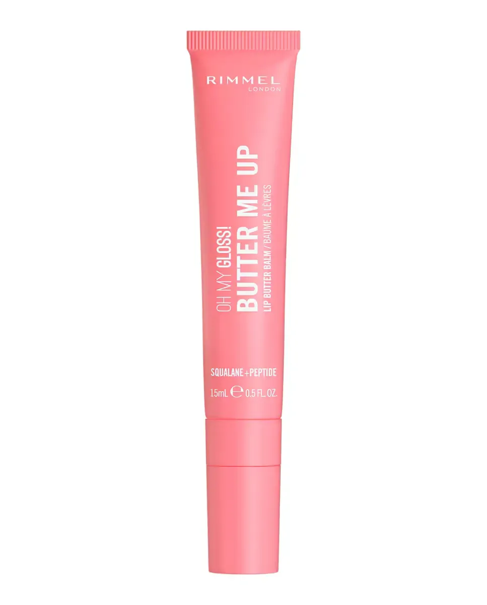 Блеск для губ Oh My Gloss Butter Me Up Lip Care London Rimmel, 002 Bubble Gum