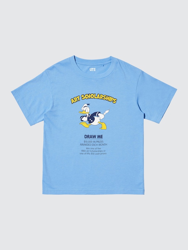 Футболка UT Magic for All Timeless Uniqlo, 63 blue — фото 3