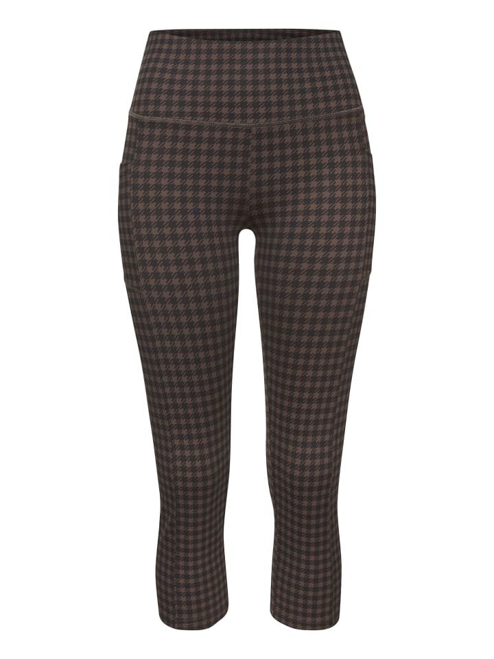 

Леггинсы LASCANA Caprileggings, коричневый
