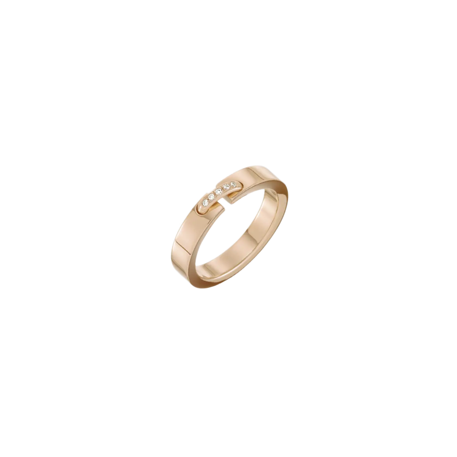 

Chaumet - обручальное кольцо liens evidence из розового золота с бриллиантами - 080542 CHAUMET