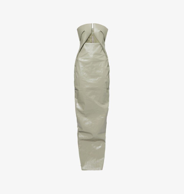 

Ro p джинсовый профессиональный халат длинный Rick Owens, синий