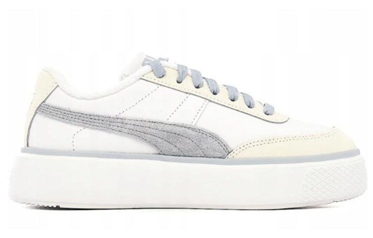 Кеды (WMNS) PUMA Oslo Maja 'White Blue Fog', кремовый — фото 2