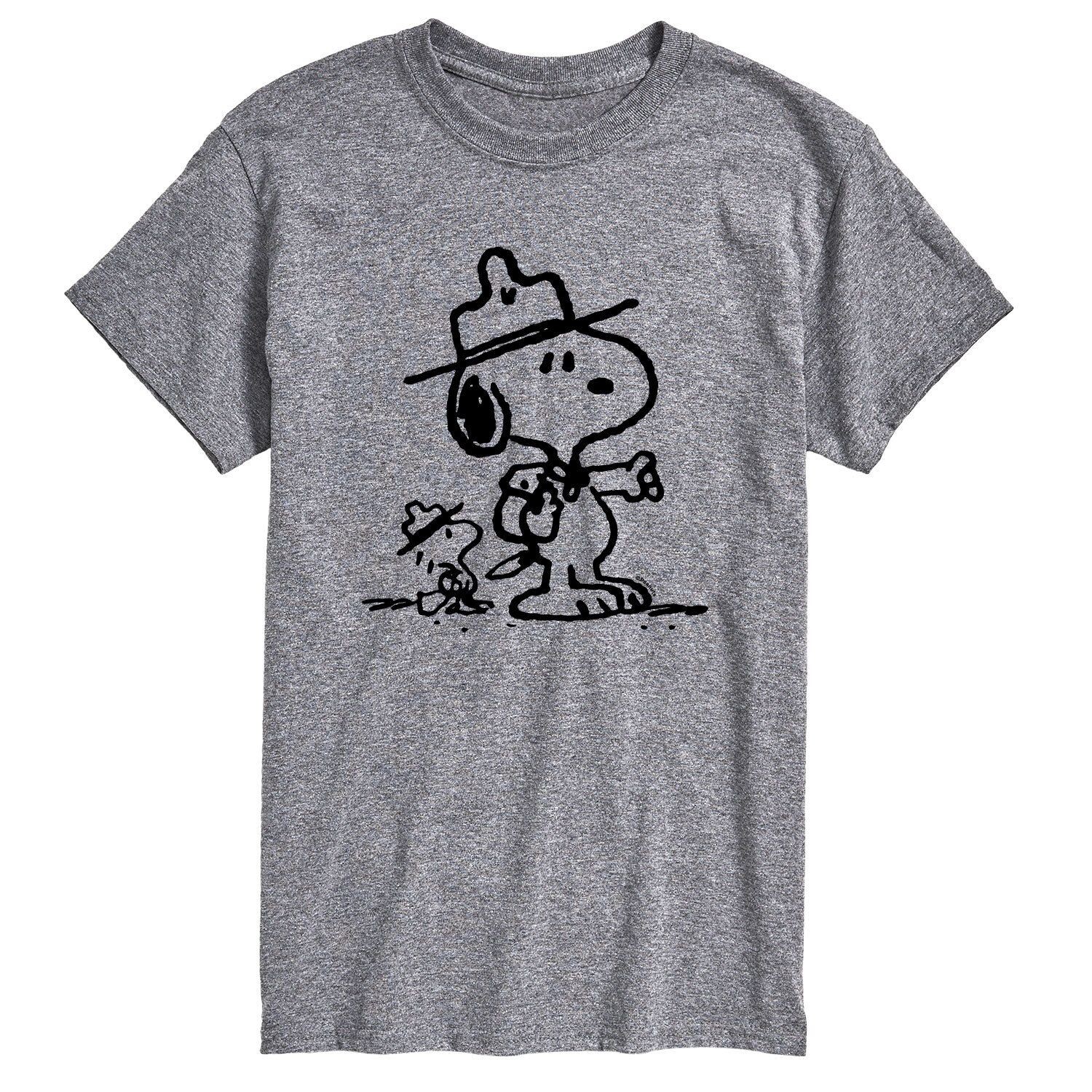 

Мужская футболка Peanuts Scout Pals Licensed Character