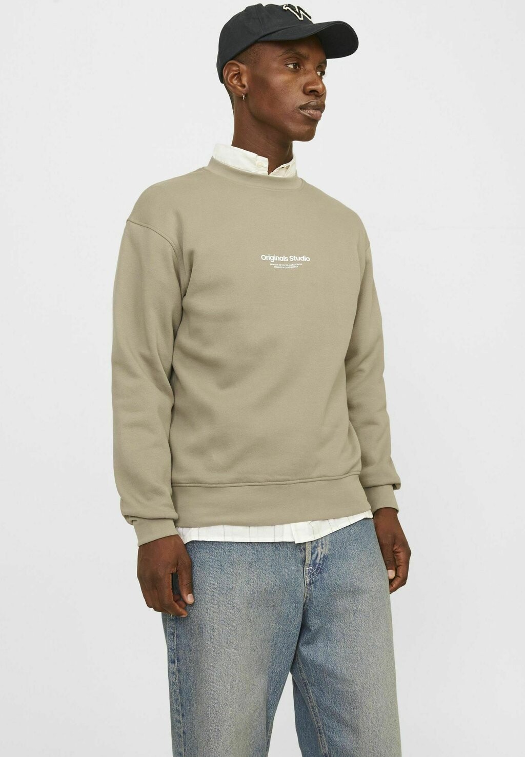 

Толстовка JORVESTERBRO CREW NECK Jack & Jones, бежевый