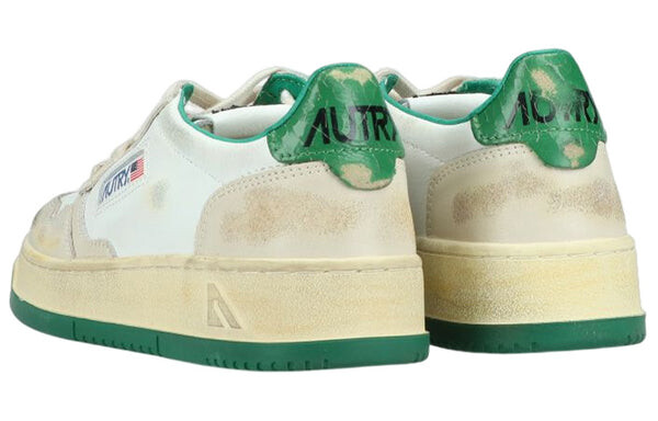 Кроссовки medalist low super vintage sneakers 'white green' Autry, белый — фото 3
